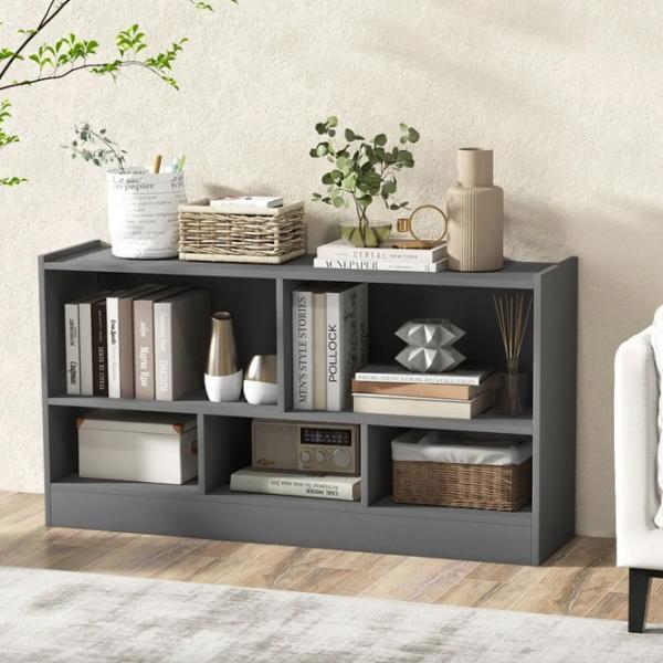 Dulap pentru copii Costway CB10297GR PVC / Gray photo 3