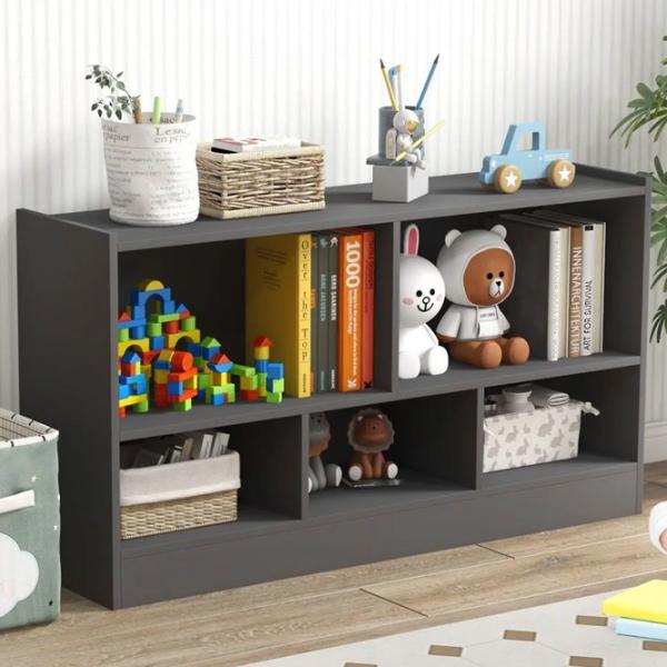 Dulap pentru copii Costway CB10297GR PVC / Gray photo 4