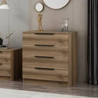 Комод Trendy Kale Plus 42 x 73 x 77см / ДСП / Орех photo 5