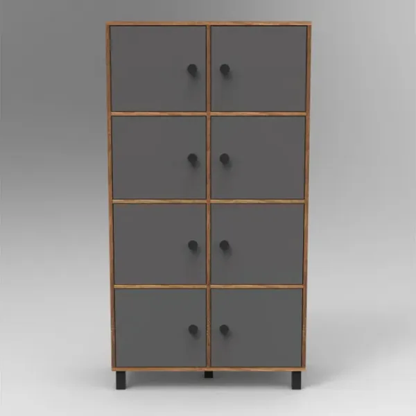 Comodă Trendy MN06-BA 179.4 x 96 x 40 / PAL / Antracit photo 3