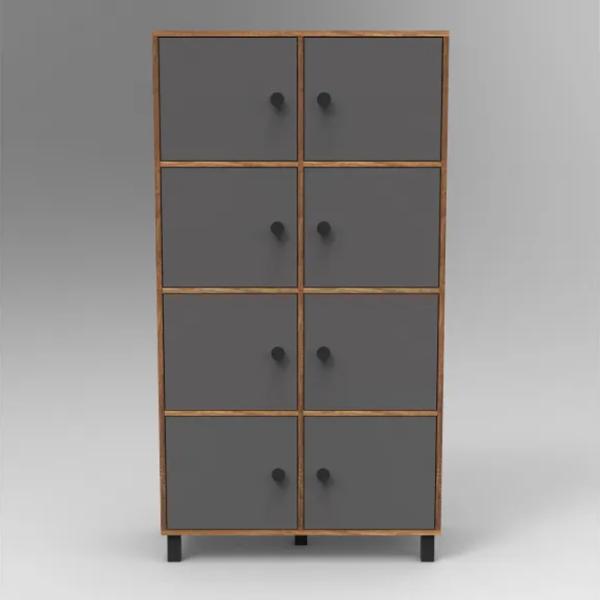 Comodă Trendy MN06-BA 179.4 x 96 x 40 / PAL / Antracit photo 3