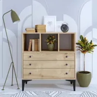 Комод Trendy Nevada v2 86 x 80 x 40см / ДСП / Орех photo 3