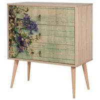 Comodă Trendy Trio 90 x 80 x 40 / PAL / Nuc