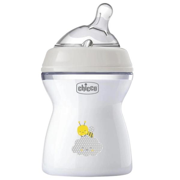Бутылочка для кормления Chicco Natural Feeling Унисекс / 0.25л / Белый photo 1