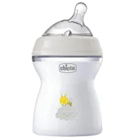 Бутылочка для кормления Chicco Natural Feeling Унисекс / 0.25л / Белый
