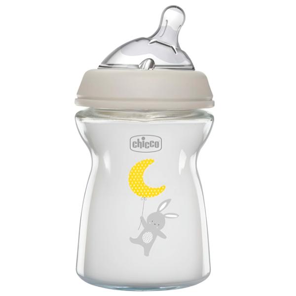 Бутылочка для кормления Chicco Natural Feeling Унисекс / 0.25л / Белый photo 1