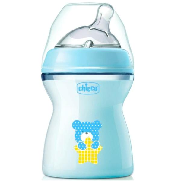 Biberon Chicco Natural Feeling Pentru băieți / 0.25l / Blue photo 1