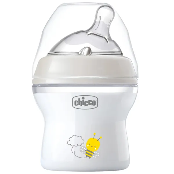 Бутылочка для кормления Chicco Natural Feeling Унисекс / 0.15л / Белый photo 1