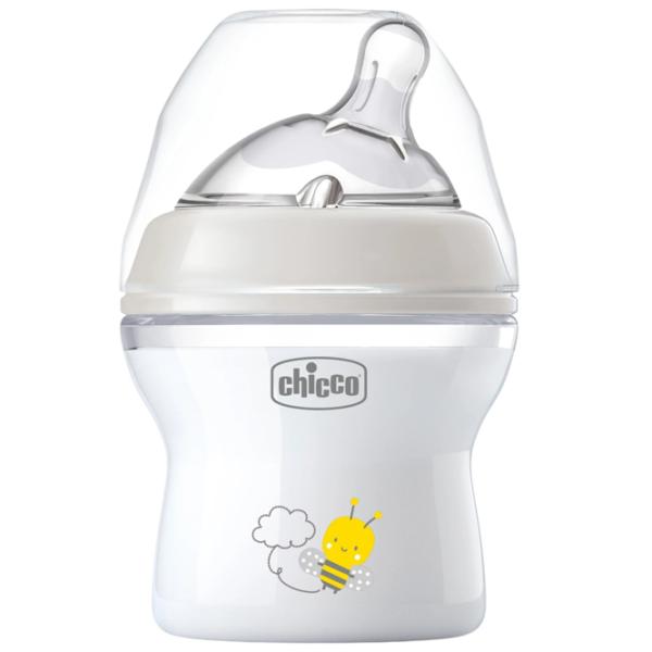 Бутылочка для кормления Chicco Natural Feeling Унисекс / 0.15л / Белый photo 1