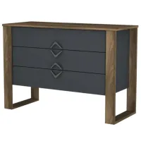 Comodă Trendy Bumerang 76 x 110 x 44.8 / PAL / Antracit