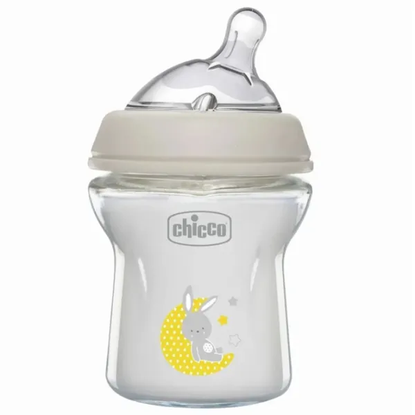 Бутылочка для кормления Chicco Natural Feeling Унисекс / 0.15л / Белый photo 1