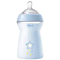 Бутылочка для кормления Chicco Natural Feeling Для мальчиков / 0.33л / Синий