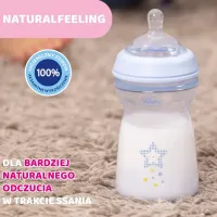 Бутылочка для кормления Chicco Natural Feeling Для мальчиков / 0.33л / Синий photo 5