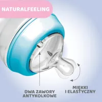 Бутылочка для кормления Chicco Natural Feeling Для мальчиков / 0.33л / Синий photo 6