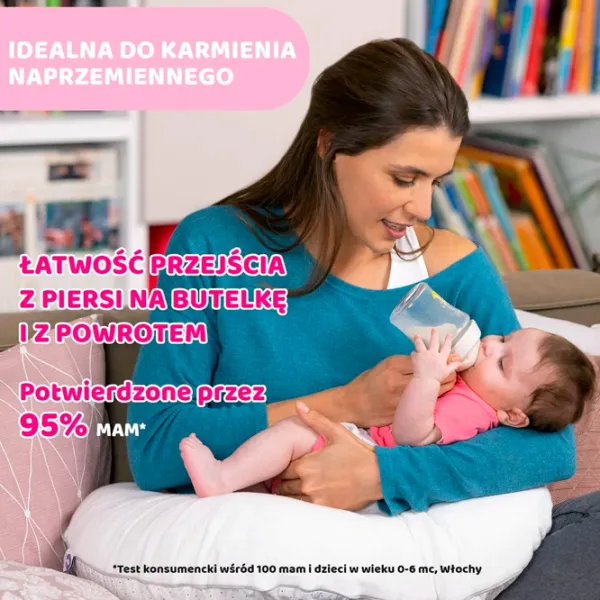 Бутылочка для кормления Chicco Natural Feeling Унисекс / 0.33л / Белый photo 5