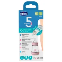 Бутылочка для кормления Chicco Perfect5 Для девочек / 0.15л / Розовый photo 2