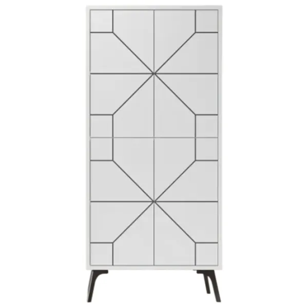 Comodă Trendy Duna 136 x 62.6 x 35.6 / PAL / Alb photo 1