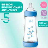 Бутылочка для кормления Chicco Perfect5 Для мальчиков / 0.3л / Синий photo 3