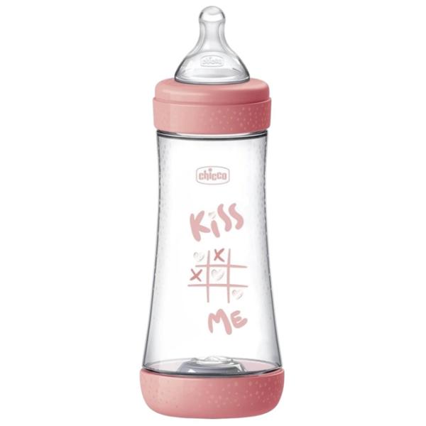 Бутылочка для кормления Chicco Perfect5 Anticolici Унисекс / 0.3л / Розовый photo 1
