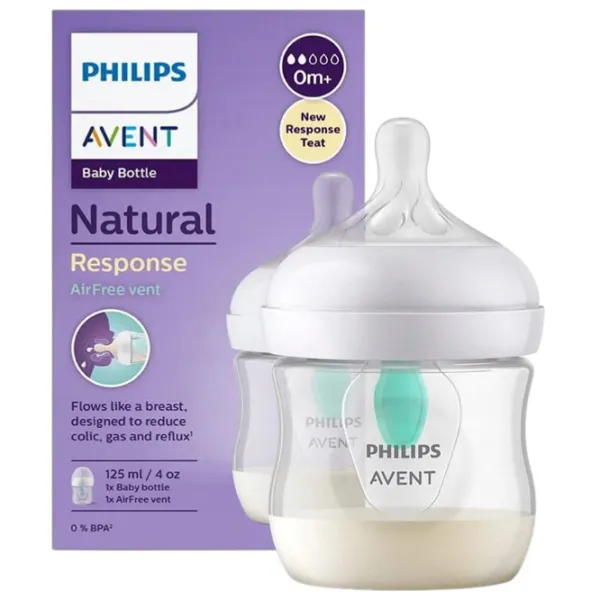 Бутылочка для кормления Philips Avent Natural Унисекс / 0.125л / Прозрачный photo 2