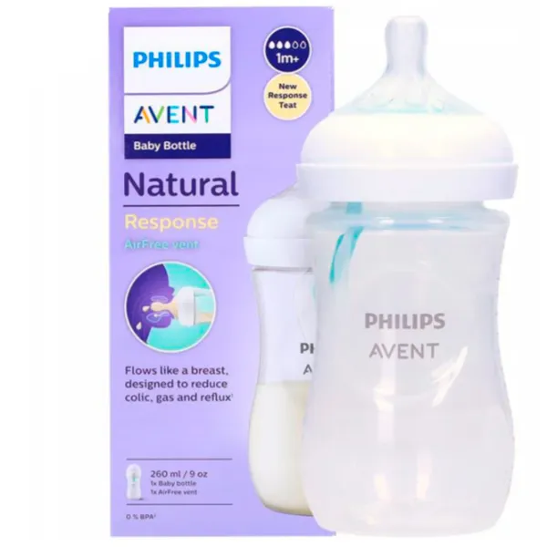 Бутылочка для кормления Philips Avent Natural Унисекс / 0.26л / Прозрачный photo 2