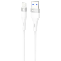Cablu de alimentare Light Silicone Plus Proove USB Type-C +  1 m / White