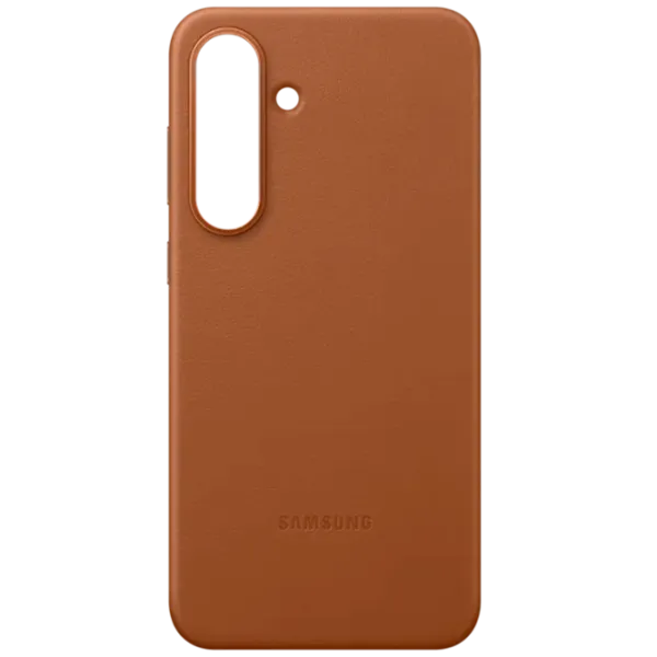 Чехол для смартфона Samsung Galaxy S25 FE Samsung / Back / Искусственная кожа / Коричневый photo 1