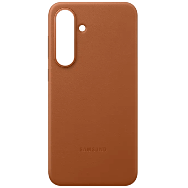 Чехол для смартфона Samsung Galaxy S25 FE Samsung / Back / Искусственная кожа / Коричневый photo 1