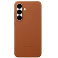 Husă pentru smartphone Samsung Galaxy S25 FE Samsung / Back / Piele artificială / Brown photo 3