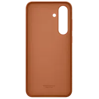 Husă pentru smartphone Samsung Galaxy S25 FE Samsung / Back / Piele artificială / Brown photo 4