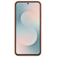 Husă pentru smartphone Samsung Galaxy S25 FE Samsung / Back / Piele artificială / Brown photo 5