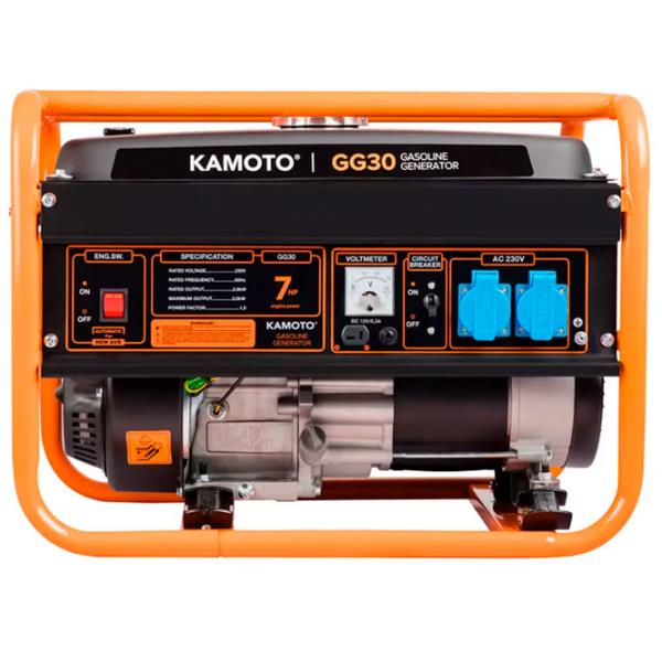 Генератор Kamoto GG 30W 220 В Бензин / 2.8 кВт photo 2