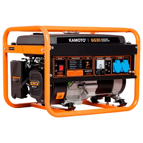 Генератор Kamoto GG 30W 220 В Бензин / 2.8 кВт photo 3