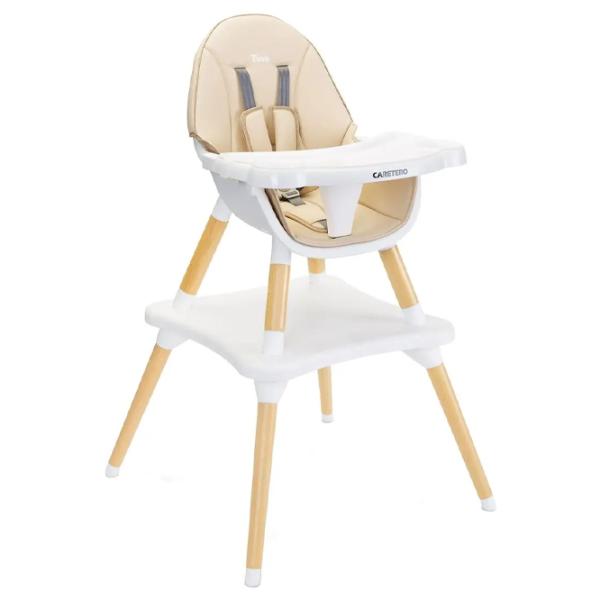 Scaun de masă Caretero Tuva (CT.104876) / 6 luni / Beige  photo 1