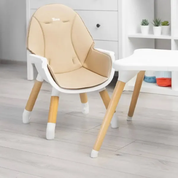 Scaun de masă Caretero Tuva (CT.104876) / 6 luni / Beige  photo 10