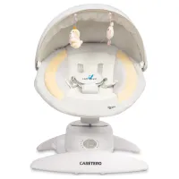 Leagăn pentru bebeluși Caretero Opti (CT.225018) 9 kg/ Beige photo 7