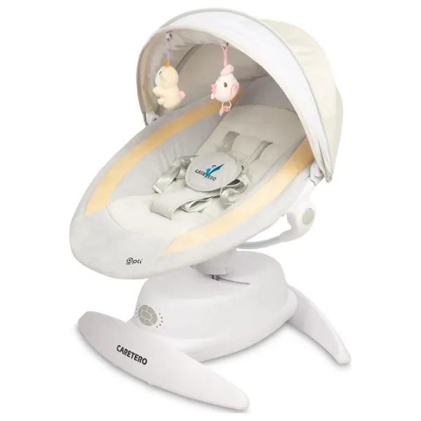 Leagăn pentru bebeluși Caretero Opti (CT.225018) 9 kg/ Beige photo 9