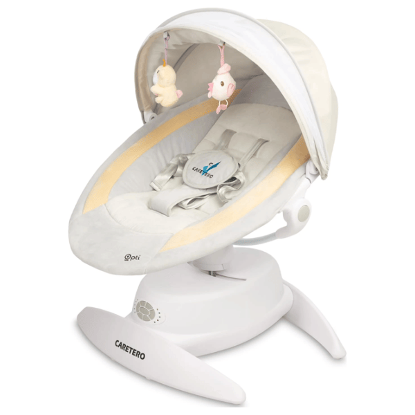 Leagăn pentru bebeluși Caretero Opti (CT.225018) 9 kg/ Beige photo 9
