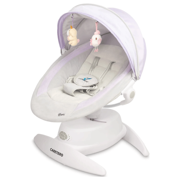 Leagăn pentru bebeluși Caretero Opti (CT.225019) 9 kg/ Pink photo 8