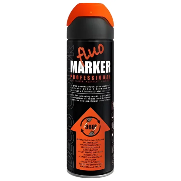 Автомобильная краска Deco color FluoMarker  0.5л / для наружных работ photo 1