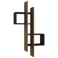 Полка Trendy Emse ЛДСП / Oak Anthracite