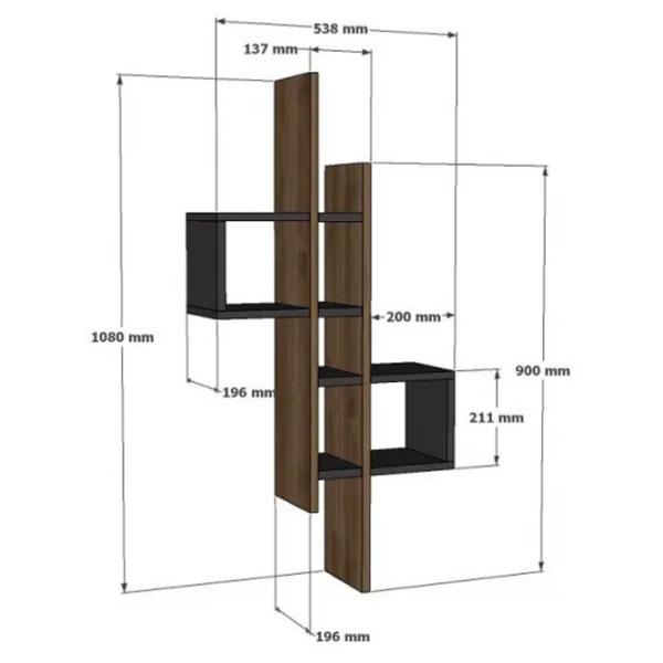 Raft Trendy Emse LPAL / Oak Anthracite photo 5