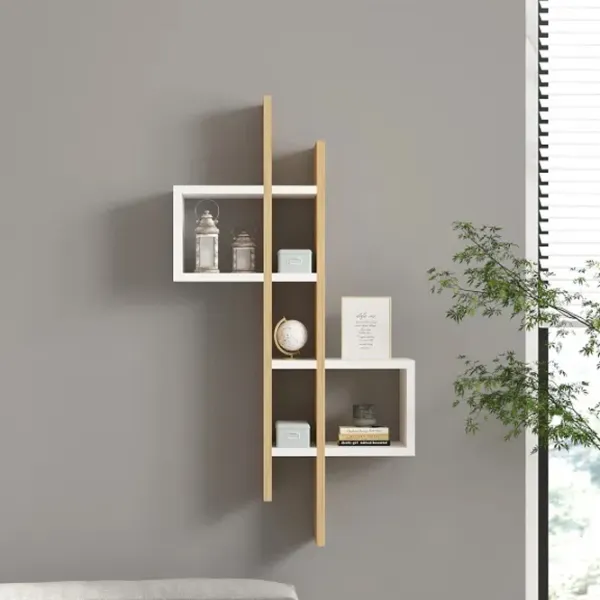 Полка Trendy Emse ЛДСП / Белый дуб photo 3