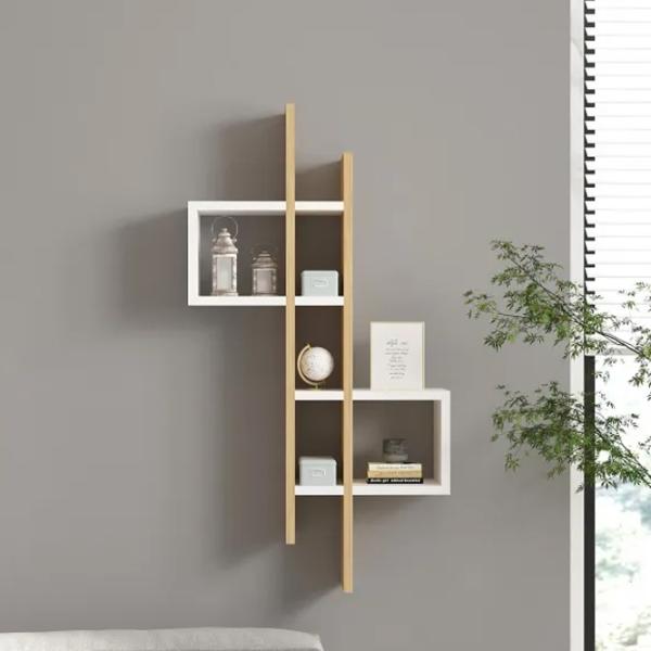 Полка Trendy Emse ЛДСП / Белый дуб photo 3