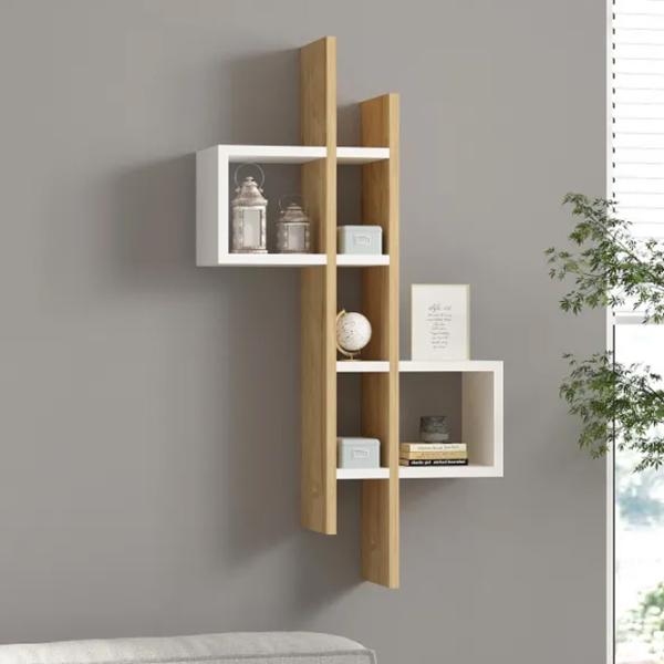 Полка Trendy Emse ЛДСП / Белый дуб photo 4