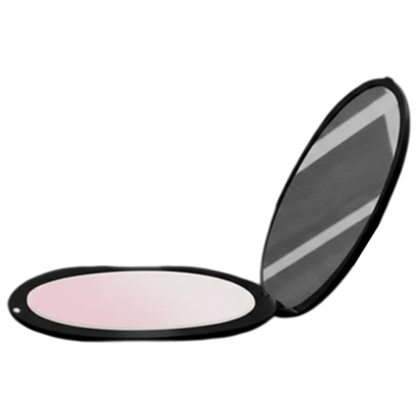Зеркало для макияжа BelliMosa Make up Compact Двусторонняя / Черный photo 1
