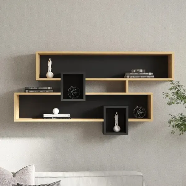 Полка Trendy Karen ЛДСП / Sapphire Anthracite photo 4