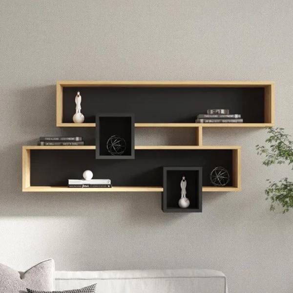 Полка Trendy Karen ЛДСП / Sapphire Anthracite photo 4