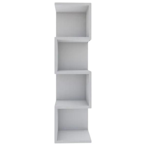 Etajeră Trendy Alin 95 x 25 x 27 cm / PAL / White photo 1