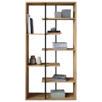 Etajeră Trendy Presto 173.2 x 90 x 29.5 cm / PAL / Walnut photo 2